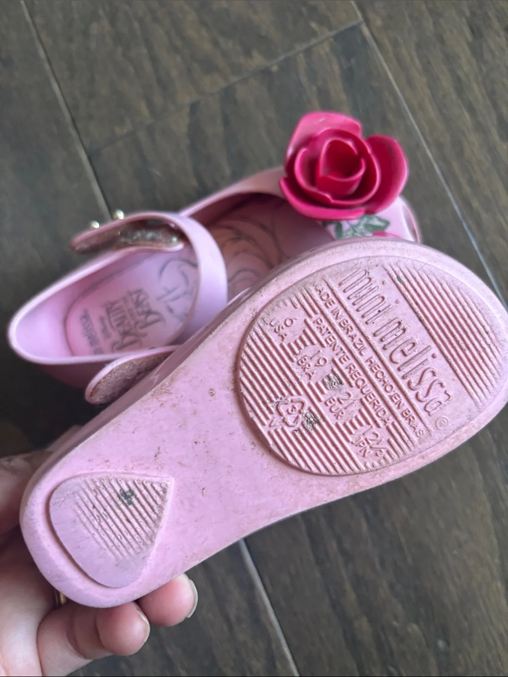 Mini Melissa beauty beast Girls' Mary Jane Shoes